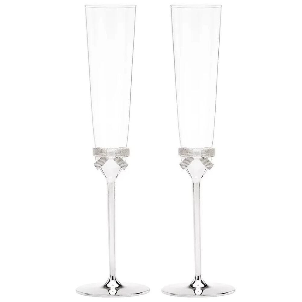 Kate Spade Grace Avenue 2-Piece Champagne Flute Set in original box